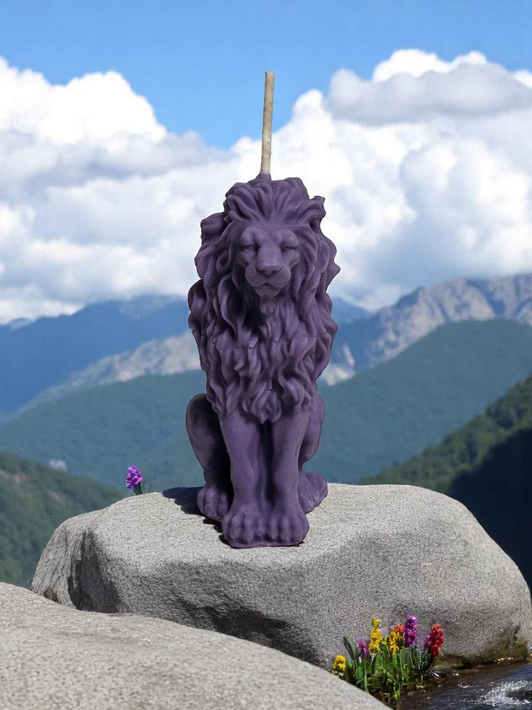 Lion Candle