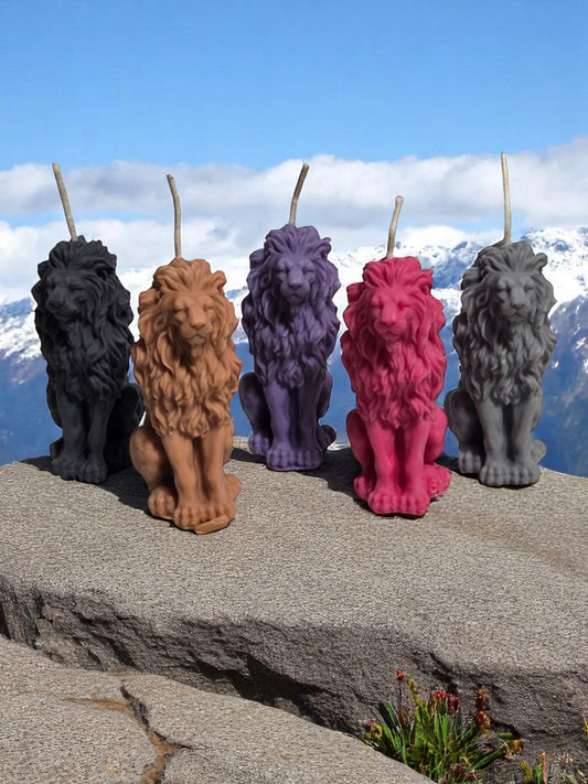 Lion Candle