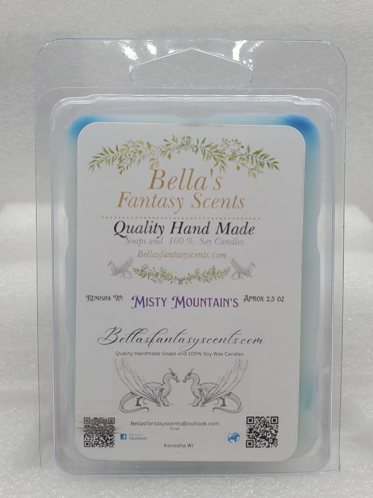 6 pk Wax Melt Misty Mountains