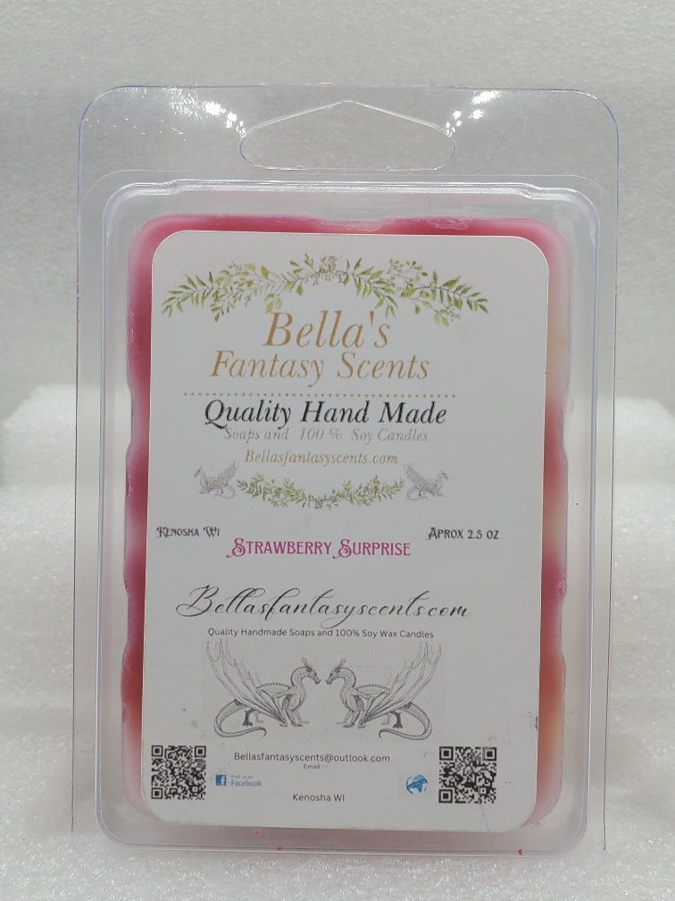 6 pk Wax Melt Strawberry Surprise