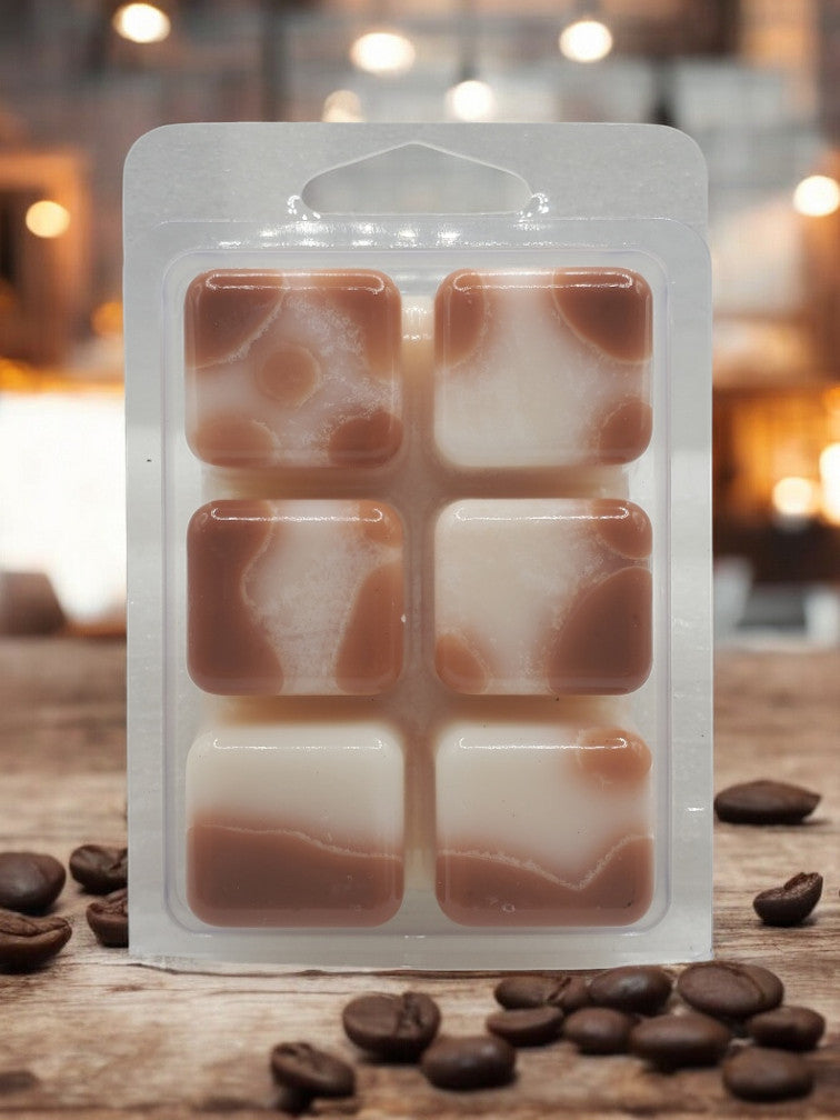 6 pk Wax Melt  Hazels Nutty Coffee